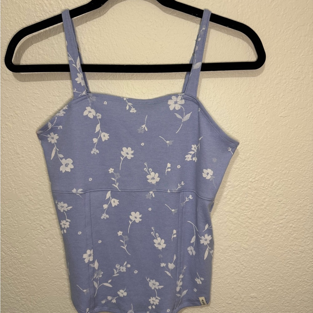 Abercrombie Kids Blue Floral Camisole